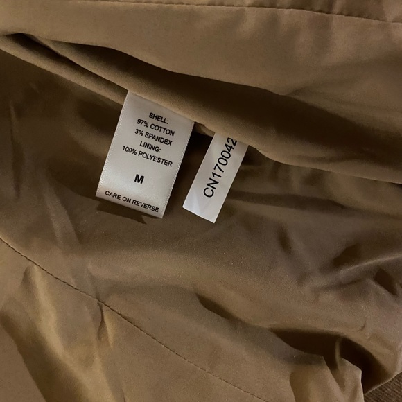 NWT NY & CO-Tan/Lite corduroy blazer. 1 button, M - Picture 8 of 9